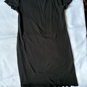 Art Class Black Midi Dress